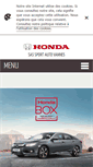 Mobile Screenshot of honda-vannes.com